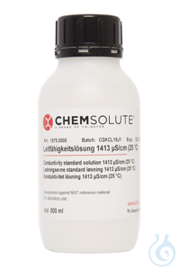 Leitfähigkeitslösung 1413 µS/cm (25 °C.  rückführbar auf SRM von NIST)...