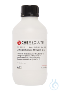 Leitfähigkeitslösung 1413 µS/cm (25 °C.  rückführbar auf SRM von NIST)  VE=1...