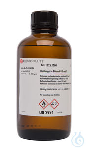Kalilauge in Ethanol 0.5 mol/l (0.5 N) gem.  ASTM D-94. D-128  VE=1 l...
