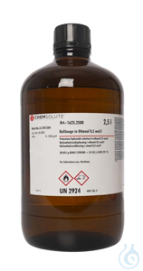 Kalilauge in Ethanol 0.5 mol/l (0.5 N) gem.  ASTM D-94. D-128  VE=2.5 l...
