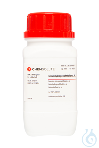 Kaliumhydrogenphthalat z. A.. Ph. Eur.. ISO.  Puffersubstanz (min. 99.8 %)...