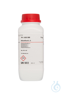 Kaliumfluorid z. A. (min. 99.0 %)  VE=1 kg Kaliumfluorid z. A. (min. 99.0 %)...