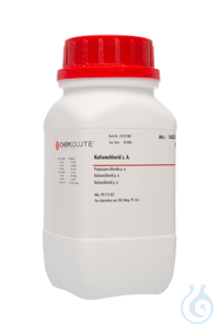 Kaliumchlorid z. A.. ISO. Ph. Eur. (min. 99.5 %)  VE=500 g Kaliumchlorid z....