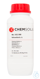 Kaliumchlorid z. A.. ISO. Ph. Eur. (min. 99.5 %)  VE=1 kg Kaliumchlorid z....