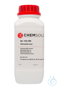 Kaliumiodid reinst. DAB. Ph. Eur.. BP. Ph. Franc.. USP (min. 99.0 %)  VE=1 kg...