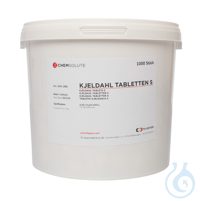 Kjeldahl-Tabletten S (Kaliumsulfat 5.0 g/Selen  0.005 g)  VE=1 Pack...