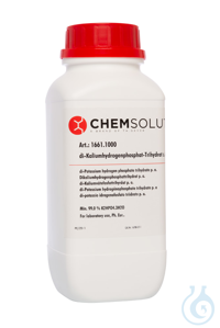 di-Kaliumhydrogenphosphat-Trihydrat z. A.. Ph. Eur. (min. 99.0 %)  VE=1 kg...