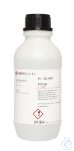 Kalilauge 0.1 mol/l (0.1 N)  VE=1 l Kalilauge 0.1 mol/l (0.1 N)  VE=1 l