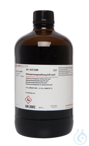 Kaliumpermanganatlösung 0.02 mol/l (0.1 N)  VE=2.5 l Kaliumpermanganatlösung...