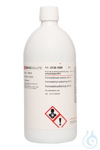 Formaldehydlösung 4.5 % w/v  phosphatgepuffert für die Histologie (4.0 ? 5.0...