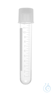 Kulturröhrchen. 2-Positionsverschluss. PS. 15 ml. steril. graduiert. 17 x 100...