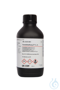 Formaldehydlösung z. A.. ACS. ISO (min. 37.0  % W/W (stab.))  VE=1 l...