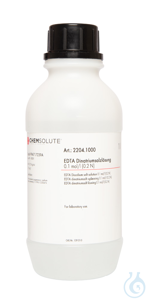EDTA Dinatriumsalzlösung 0.1 mol/l (0.2 N).  rückführbar auf SRM 682 NIST...