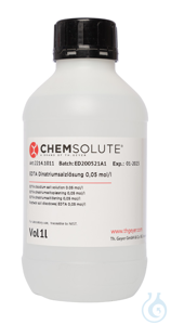 EDTA Dinatriumsalzlösung 0.05 mol/l (0.1 N).  rückführbar auf SRM 915b NIST...