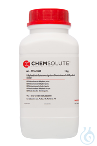 EDTA Dinatriumsalz-Dihydrat reinst. DAB. Ph.  Eur.. BP. Ph. Nord.. FCC (99.0...