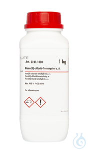 Eisen(II)-chlorid-Tetrahydrat z. A. (min. 99.0 %)  VE=1 kg...