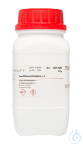 Eisen(III)-chlorid-Hexahydrat z. A.. Ph. Eur.  (min. 99.0 %)  VE=250 g...