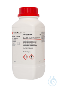 Eisen(III)-chlorid-Hexahydrat reinst (min. 99.0 %)  VE=1 kg...