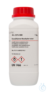 Eisen(III)-nitrat-Nonahydrat reinst (min. 97.0 %)  VE=1 kg...