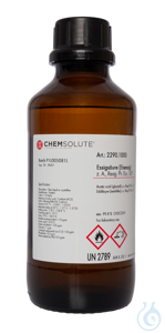 Essigsäure (Eisessig) z. A.. Reag. Ph. Eur.. Reag.  USP (min.  99.8 %)  VE=1...