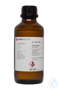 Dichlormethan für die HPLC (min. 99.9 %.  stabilisiert mit Amylen)  VE=1 l...