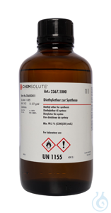 Diethylether zur Synthese. DAB. Reag. Ph. Eur.. Reag. BP. stab. mit BHT (min....