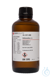 Dichlormethan z. A.. ACS. ISO (min. 99.8 %.  stabilisiert mit Amylen)  VE=1 l...