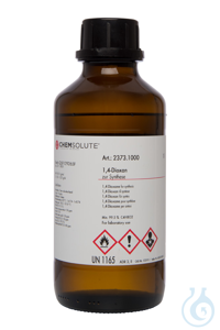 1.4-Dioxan zur Synthese (min. 99.5 %)  VE=1 l 1.4-Dioxan zur Synthese (min....