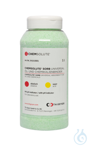 CHEMSOLUTE® Sorb Öl- und Chemikalienbinder (Dosierbehälter 1000 ml)  VE=1 l...