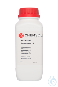Calciumcarbonat z. A.. ISO (min. 99.5 %)  VE=1 kg Calciumcarbonat z. A.. ISO...