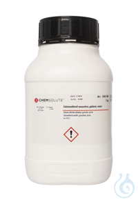 Calciumchlorid wasserfrei. reinst. gekörnt (min. 95.0 %)  VE=1 kg...