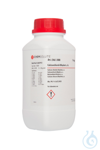 Calciumchlorid-Dihydrat z. A. (min. 99.5 %)  VE=1 kg Calciumchlorid-Dihydrat...