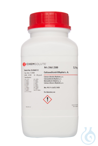 Calciumchlorid-Dihydrat z. A. (min. 99.5 %)  VE=2.5 kg...