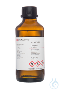 Chlorbenzol zur Synthese (min. 99.9 %)  VE=1 l Chlorbenzol zur Synthese (min....