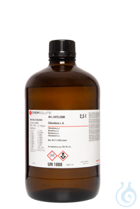 Chloroform z. A.. ISO. Reag. Ph. Eur. (min. 99.5  %. stabilisiert mit Amylen)...