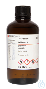 Cyclohexan z. A.. ACS. ISO (min. 99.5 %)  VE=1 l Cyclohexan z. A.. ACS. ISO...
