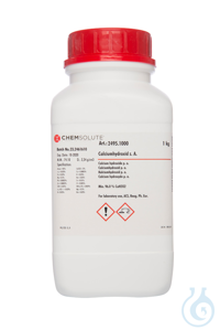 Calciumhydroxid z. A.. ACS. Ph. Eur. (min. 96.0 %)  VE=1 kg Calciumhydroxid...