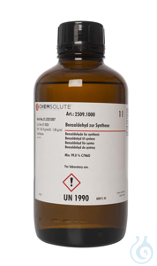 Benzaldehyd zur Synthese (min. 99.0 %)  VE=1 l Benzaldehyd zur Synthese (min....