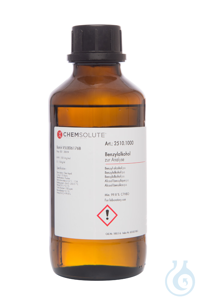 Benzylalkohol z. A.. ACS. Reag. Ph. Eur.. Reag. BP (min. 99.5 %)  VE=1 l...