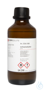 tert.-Butylmethylether z. A. (min. 99.8 %)  VE=1 l tert.-Butylmethylether z....