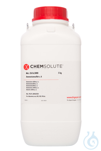 Ammoniumsulfat z. A.. ACS.  ISO. Ph. Eur.  (min. 99.0 %)  VE=5 kg...