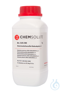 Aluminiumkaliumsulfat-Dodecahydrat z. A.. ACS. Ph. Eur. (min. 99.5 %)  VE=1...