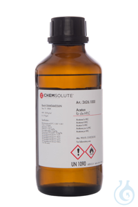 Aceton für die HPLC (min. 99.8 %)  VE=1 l Aceton für die HPLC (min. 99.8 %)...