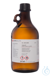 Acetonitril gradient grade für die HPLC (min.  99.9 %)  VE=2.5 l Acetonitril...