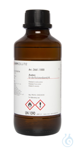 Aceton Residue grade zur Pestizid- und  Rückstandsanalyse (min. 99.8 %)  VE=1...