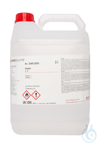 Aceton z. A.. ACS. ISO. Reag. Ph. Eur.. Reag.  USP (min. 99.8 %)  VE=5 l...
