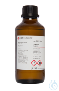 Acetonitril für LC-MS (min. 99.95 %)  VE=1 l Acetonitril für LC-MS (min....