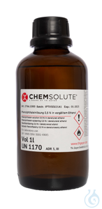 Phenolphthaleinlösung 0.5 % in vergälltem Ethanol  VE=1 l...