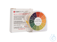 pH-Indikatorpapier pH 1-14 (in pH 1  Abstufungen. Universalindikator. 5 m  X...