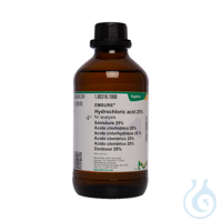 Salzsäure 25% zur Analyse EMSURE®  VE=1 l Salzsäure 25% zur Analyse EMSURE®...